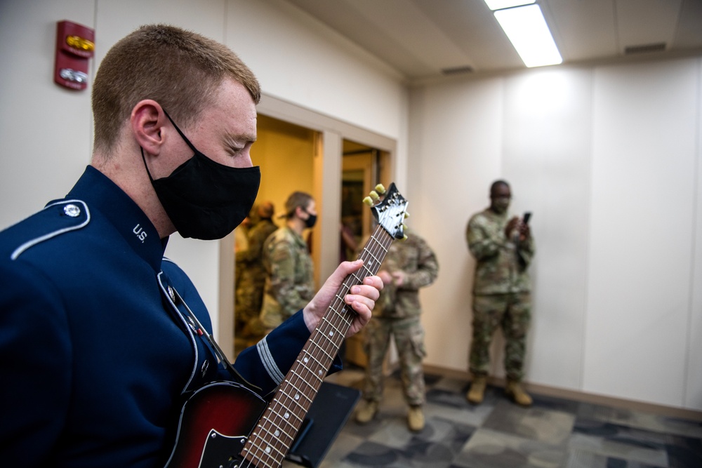 Brig. Gen. Caroline M. Miller tours JBSA-Lackland facilities