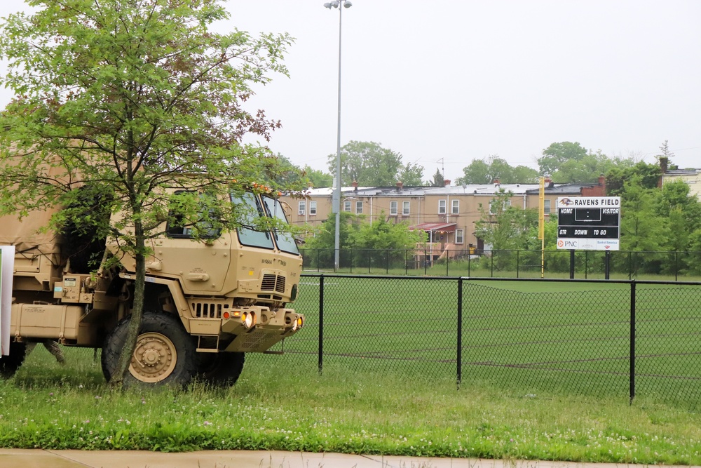 The Maryland National Guard Supports Local Communities Impacted by COVID-19