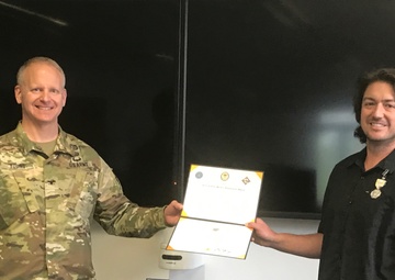 NIWC Atlantic Engineer Earns Joint Award Supporting EUCOM Legal Office Relocation