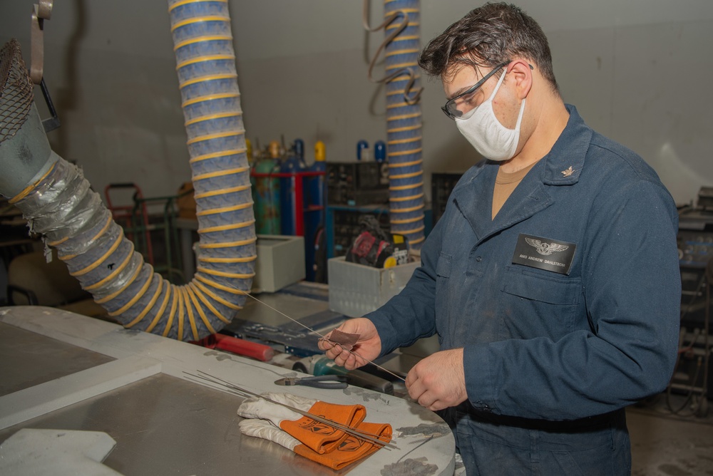 George Washington Sailor Sands a Welding Rod