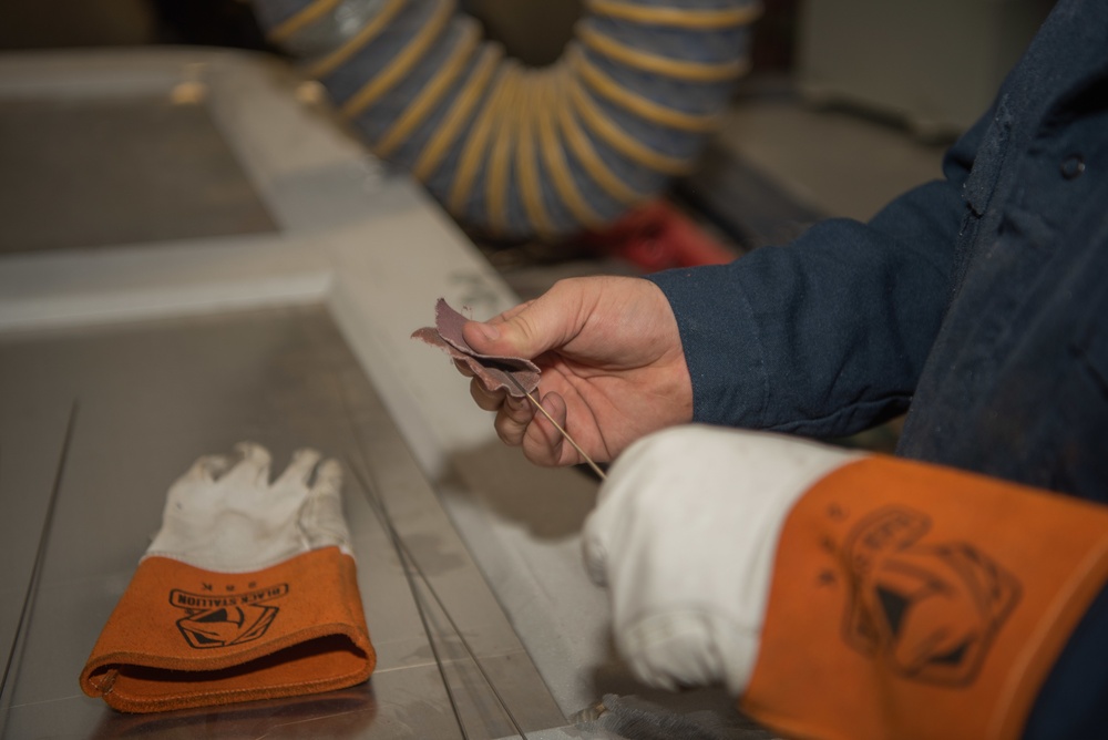 George Washington Sailor Sands a Welding Rod