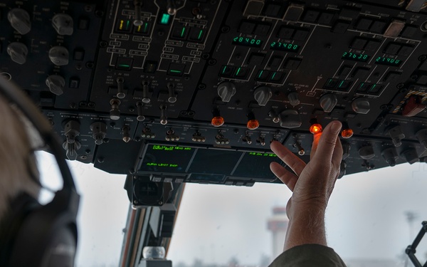 729th AS provides airlift for 452 AES check rides