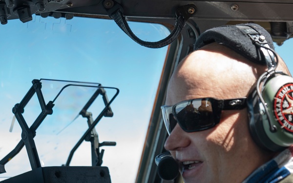 729th AS provides airlift for 452 AES check rides