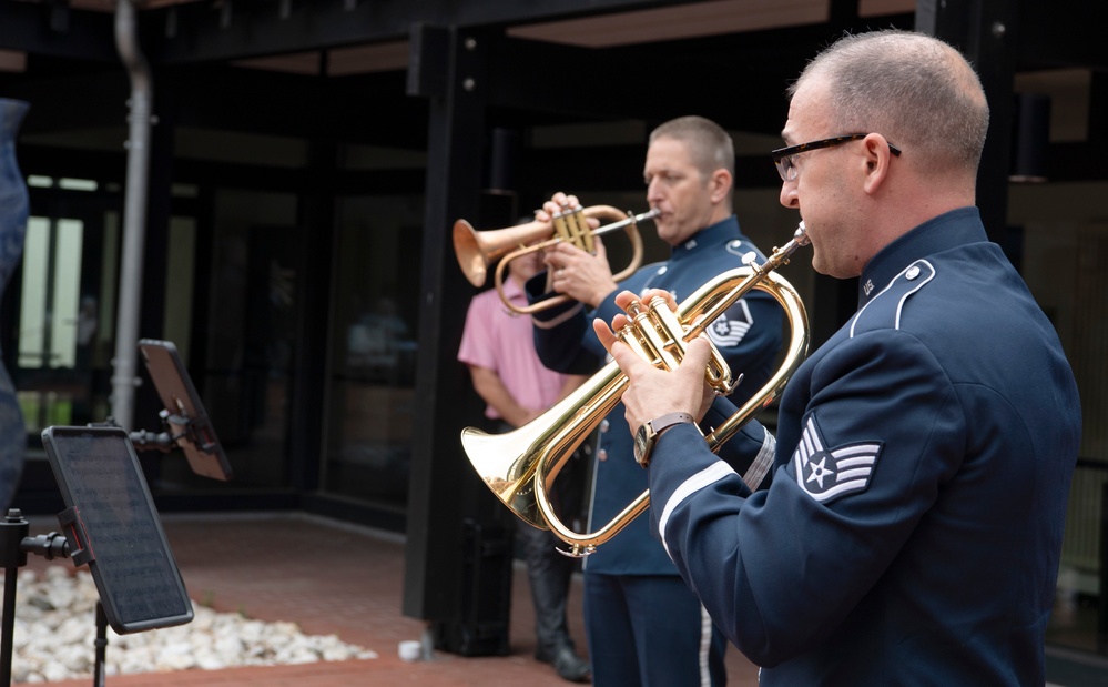 USAFE Band performs in Speicher