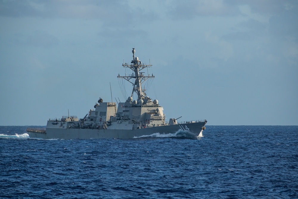 Nimitz and Theodore Roosevelt Carrier Strike Groups conduct Dual Carrier Operation