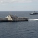 USS Gabrielle Giffords exercises with JMSDF in South China Sea