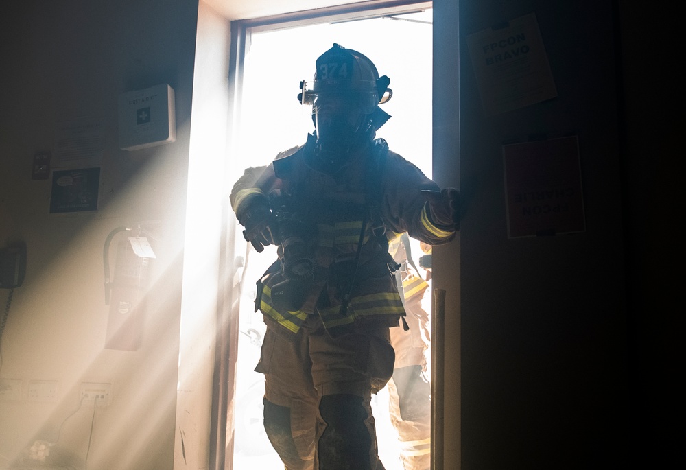 Fire teams get smoked, Inspected for Excellence