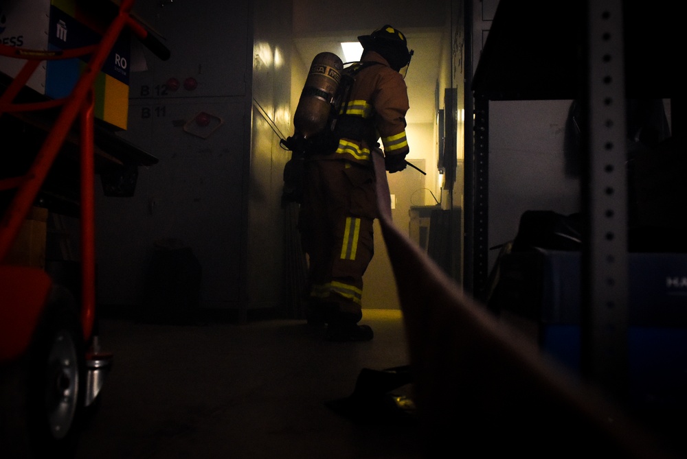 Fire teams get smoked, Inspected for Excellence