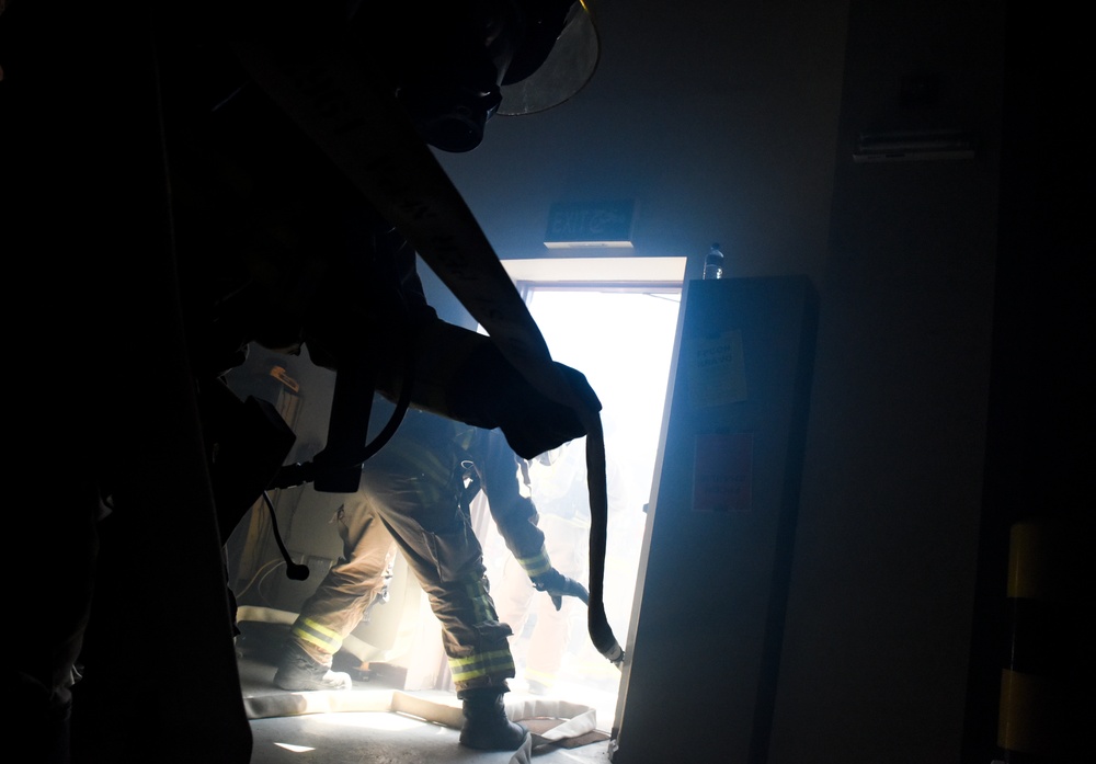 Fire teams get smoked, Inspected for Excellence