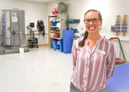 American Red Cross Volunteer increases medical capability at LRMC Clinic