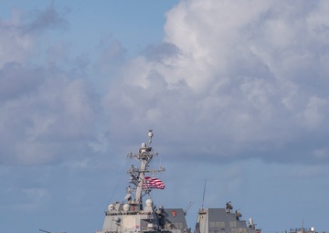Nimitz and Theodore Roosevelt Carrier Strike Groups (CSG) conduct dual carrier operations