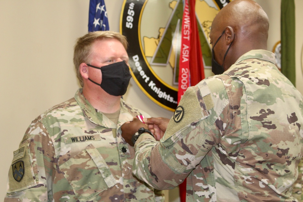 Kuwait Transfer of Authority 1188th Trans. Bn. to 1184th Trans. Bn.