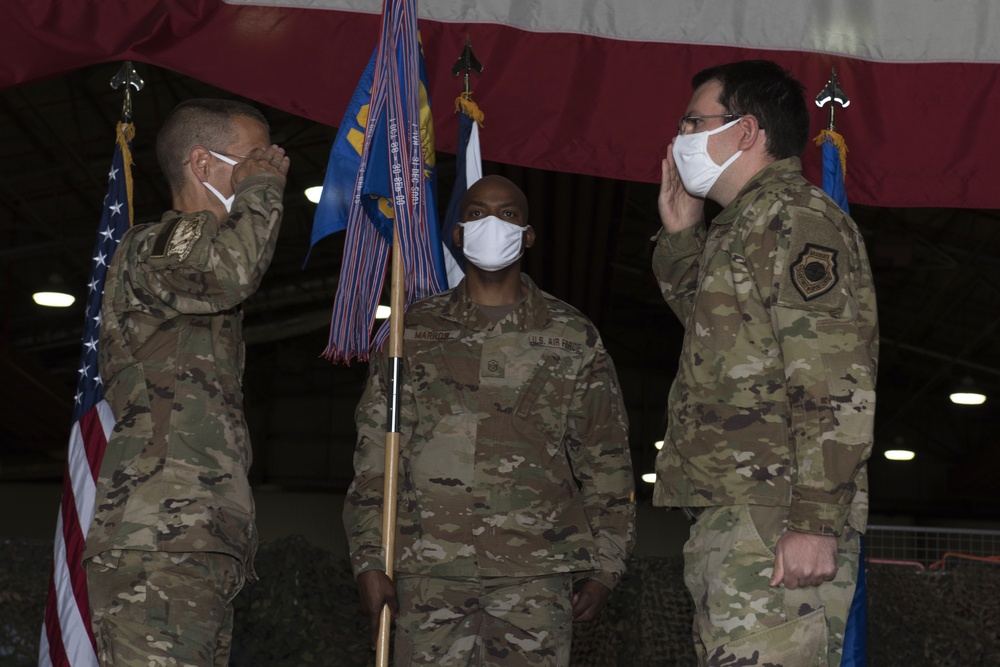 48th CS welcomes new squadron commander