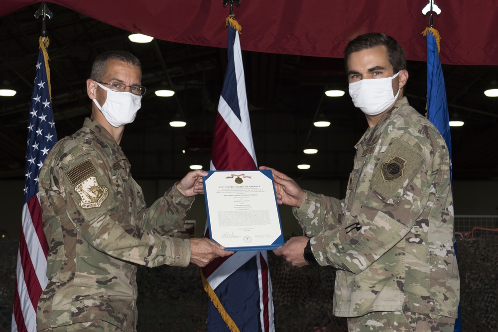 48th CS welcomes new squadron commander