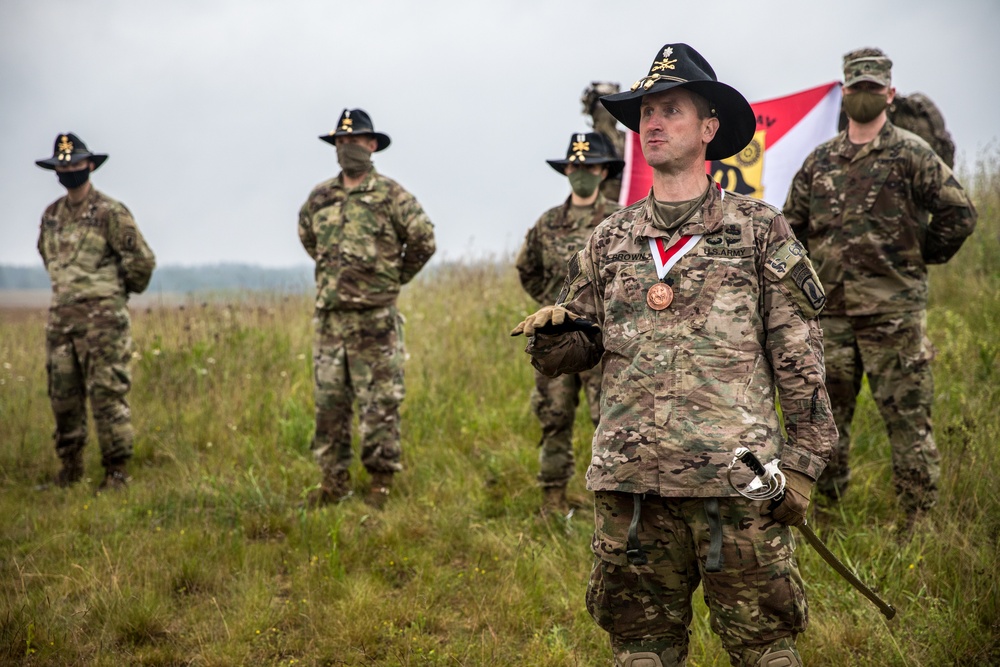 1-91 Cav, 173rd commander inducts Paratroopers into the Order of St. George