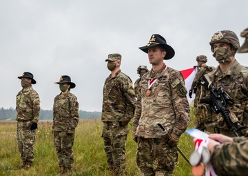1-91 Cav, 173rd commander inducts Paratroopers into the Order of St. George