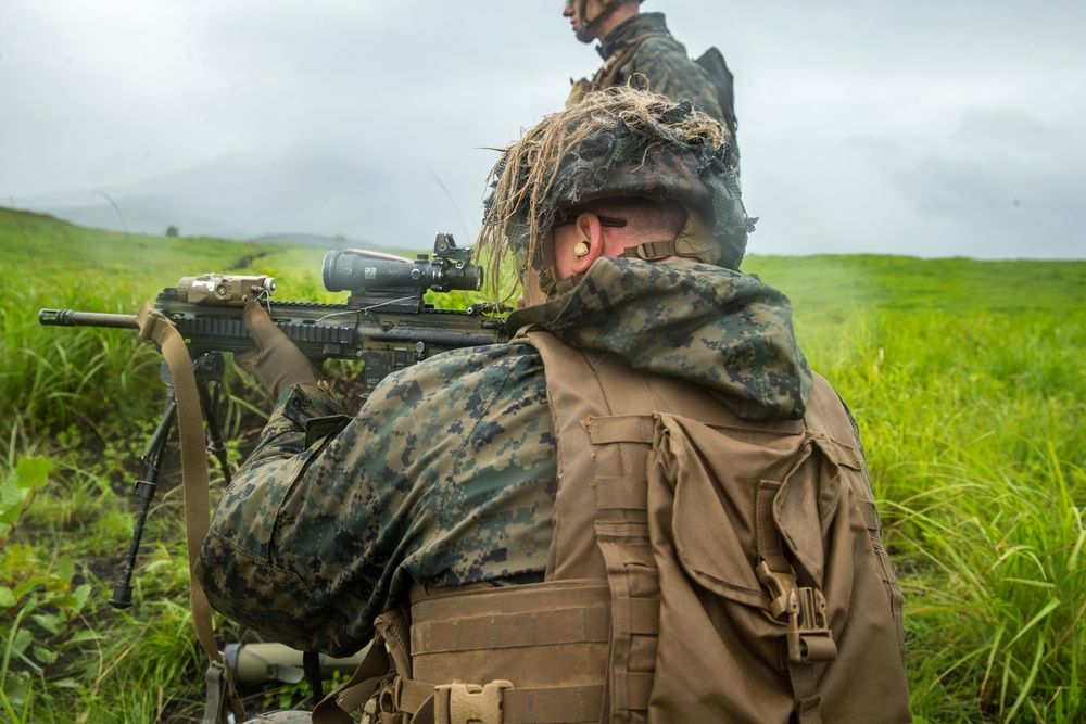 3rd Marine Division maintains infantry skills