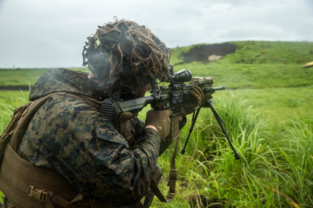 3rd Marine Division maintains infantry skills