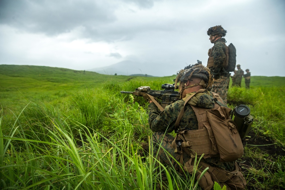 3rd Marine Division maintains infantry skills