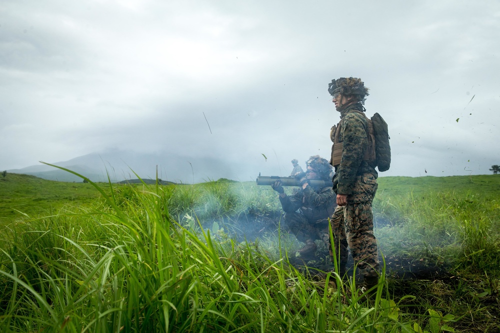 3rd Marine Division maintains infantry skills