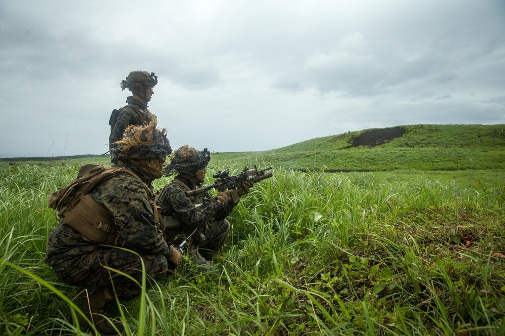 3rd Marine Division maintains infantry skills