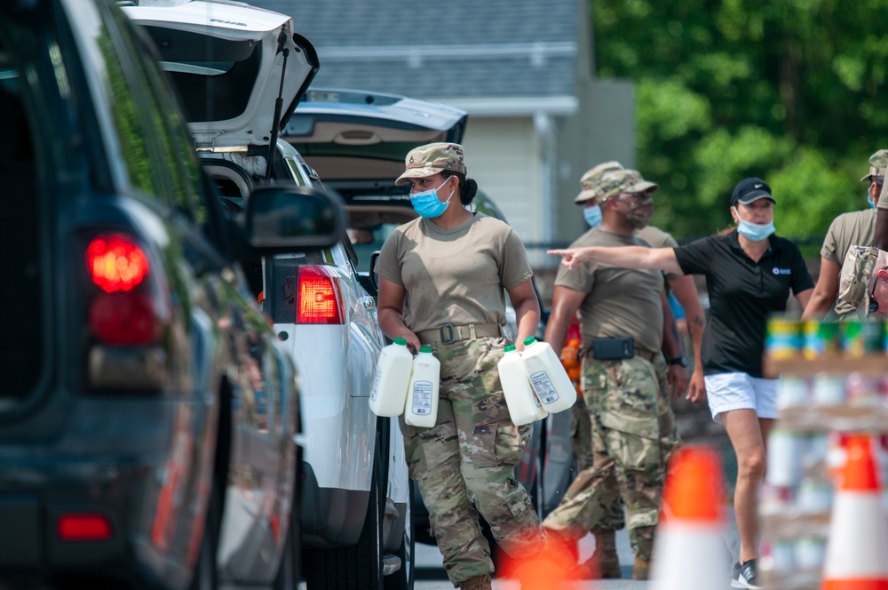 National Guard aids Food Bank of Delaware amid COVID-19