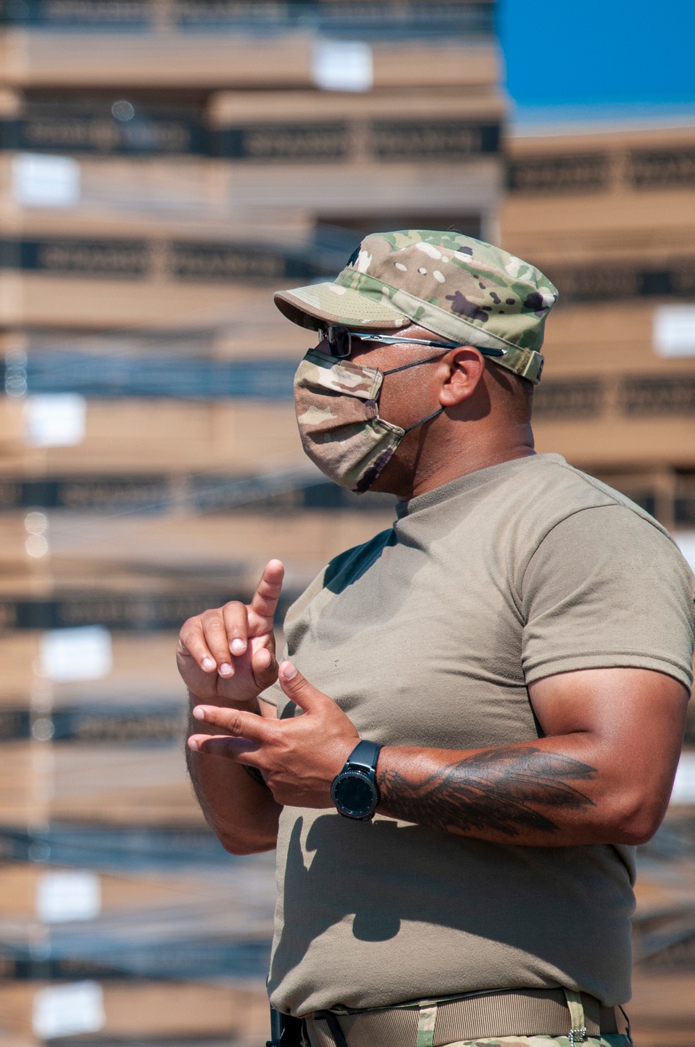 National Guard aids Food Bank of Delaware amid COVID-19