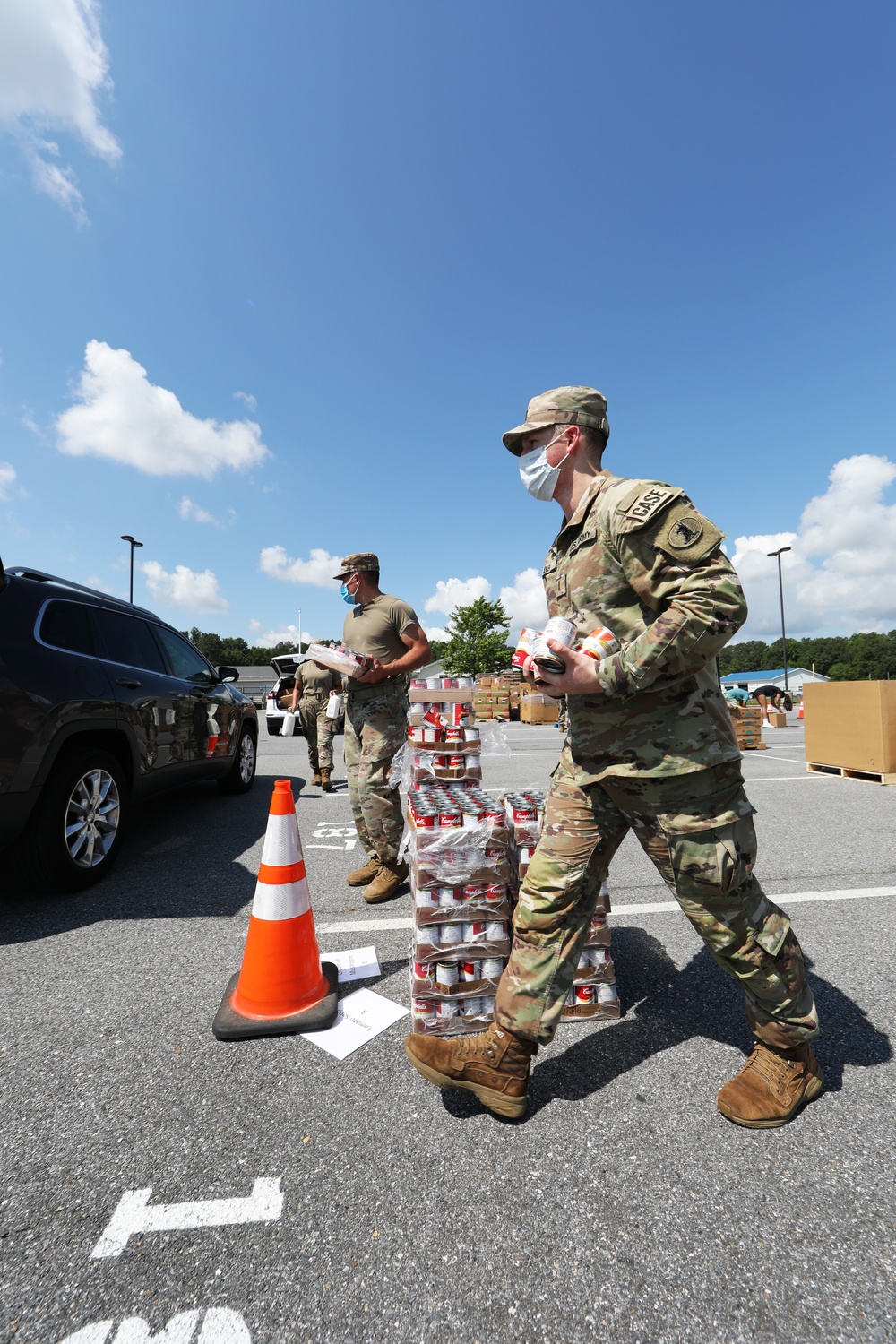 National Guard aids Food Bank of Delaware amid COVID-19