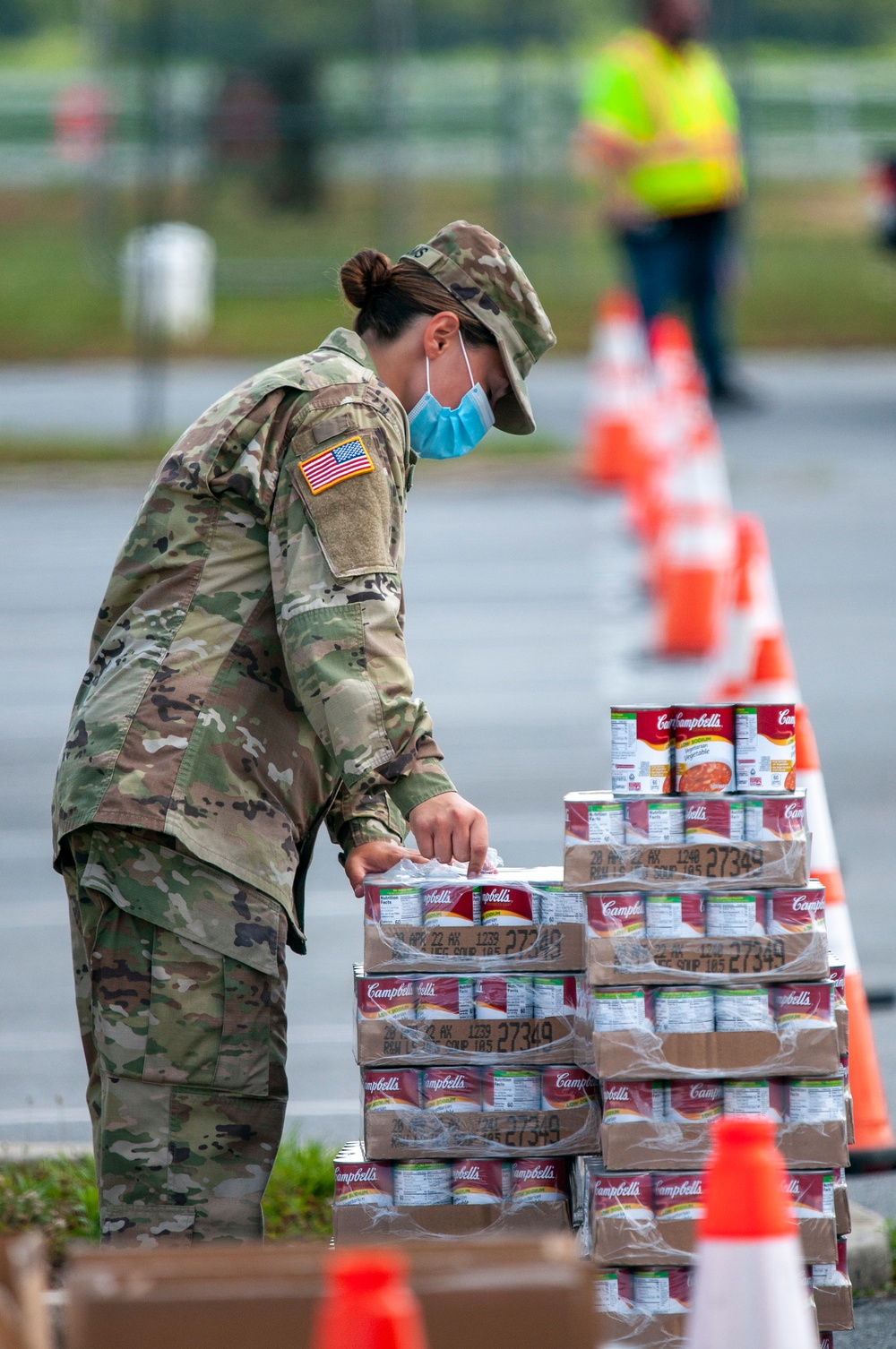 National Guard aids Food Bank of Delaware amid COVID-19