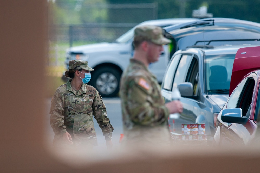 National Guard aids Food Bank of Delaware amid COVID-19