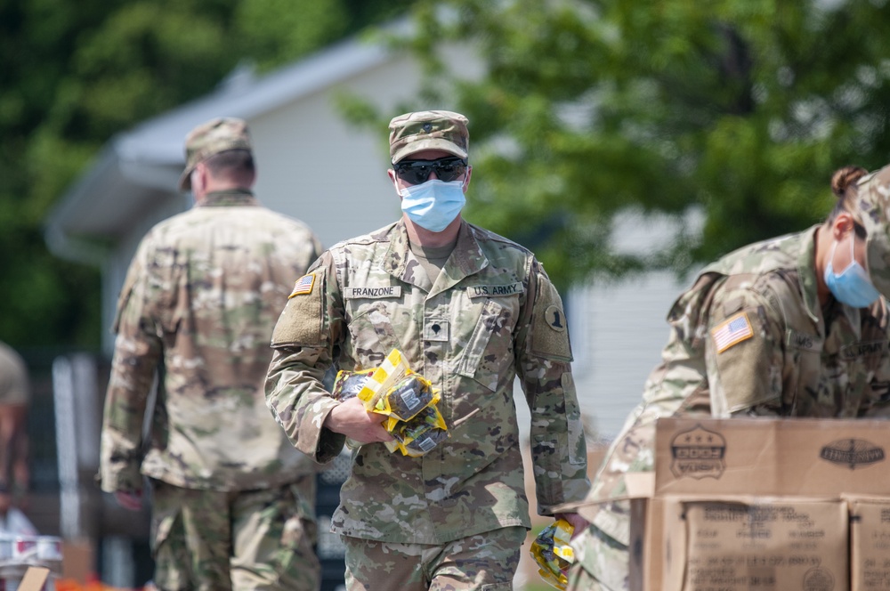 National Guard aids Food Bank of Delaware amid COVID-19