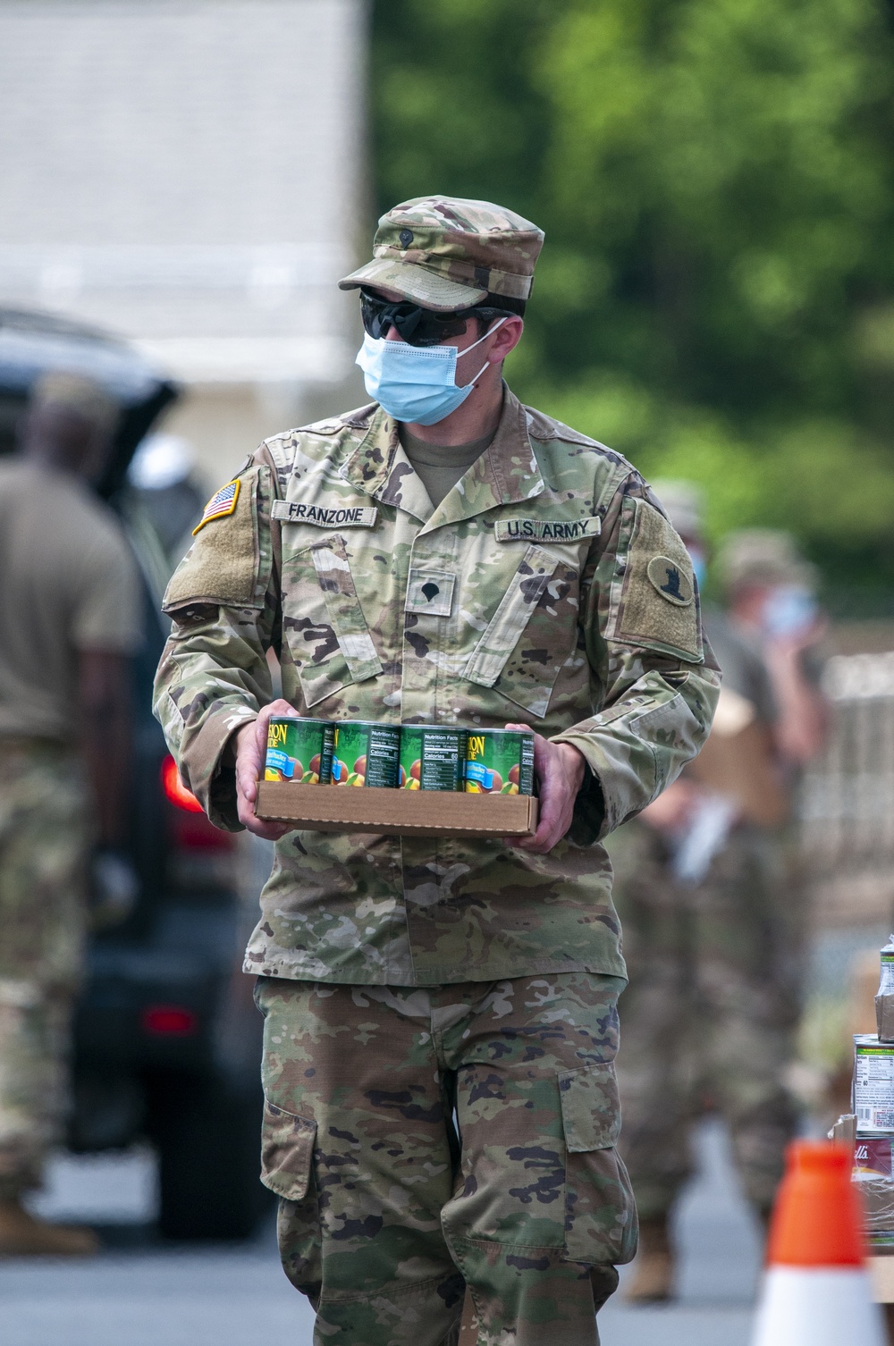 National Guard aids Food Bank of Delaware amid COVID-19
