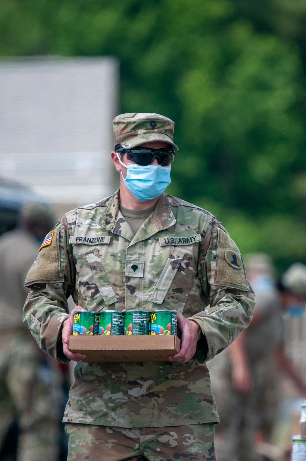 National Guard aids Food Bank of Delaware amid COVID-19