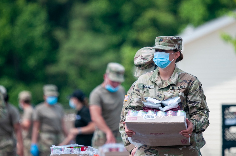 National Guard aids Food Bank of Delaware amid COVID-19