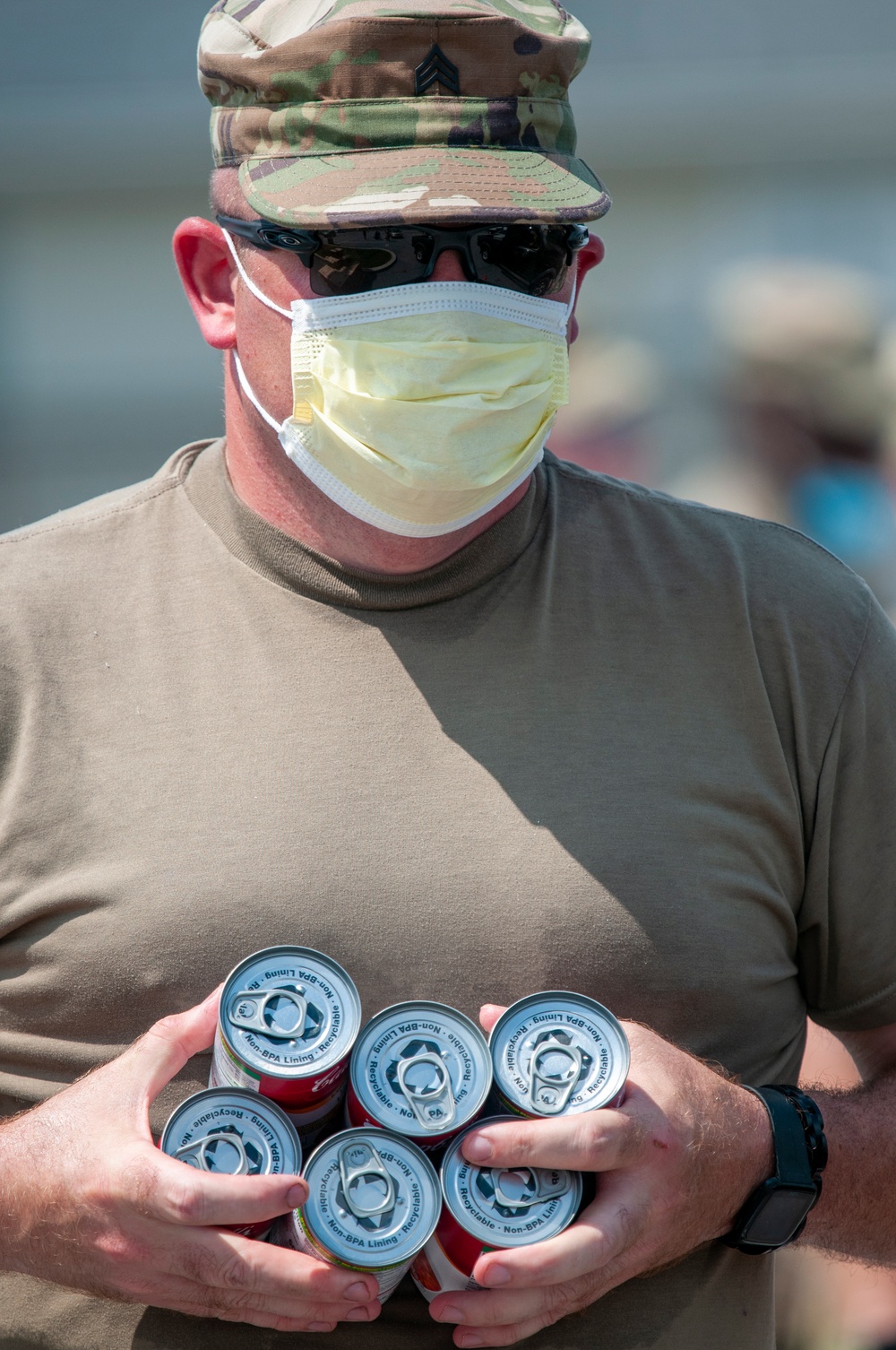 National Guard aids Food Bank of Delaware amid COVID-19