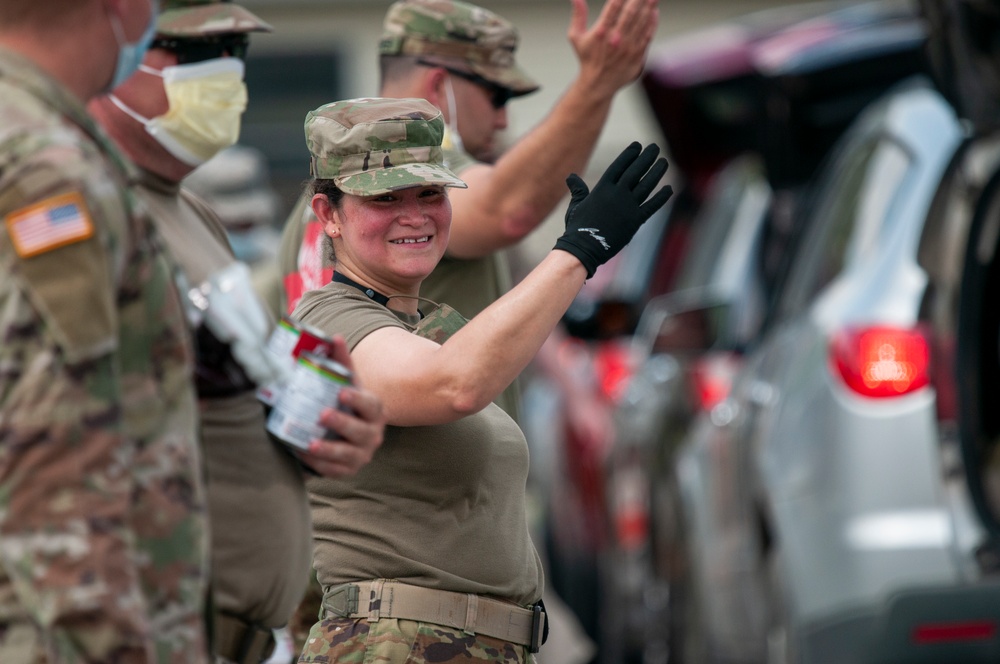 National Guard aids Food Bank of Delaware amid COVID-19