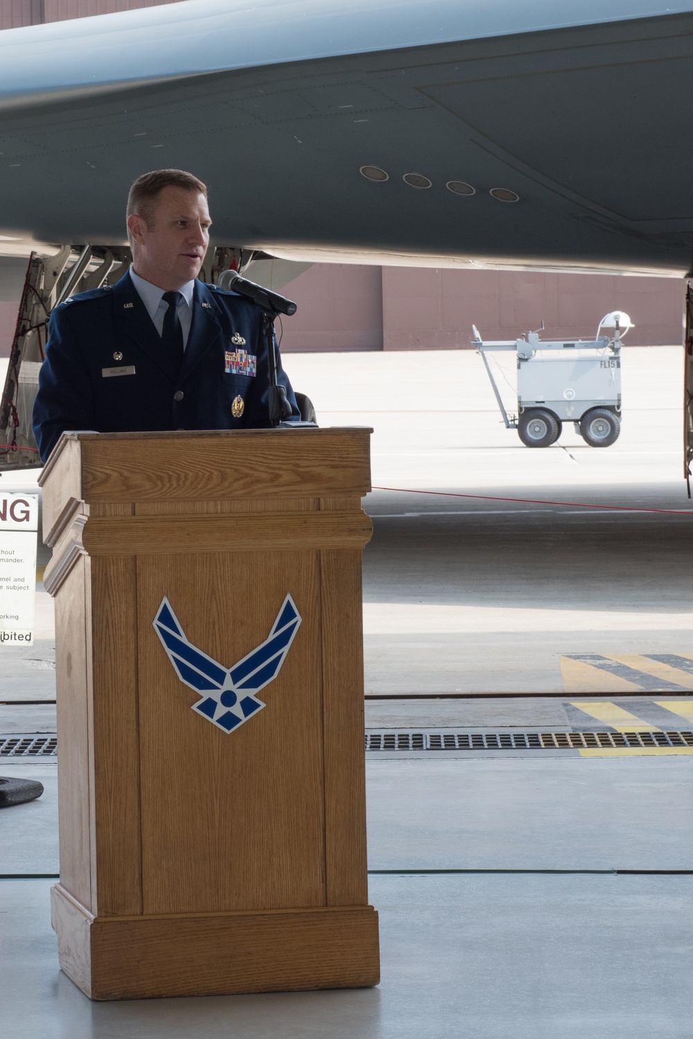 Holland takes helm during 509th Maintenance Group change of command