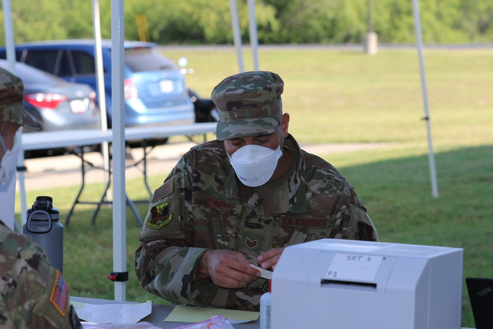 Texas Military Department Continues to Provide COVID-19 Testing Throughout Texas