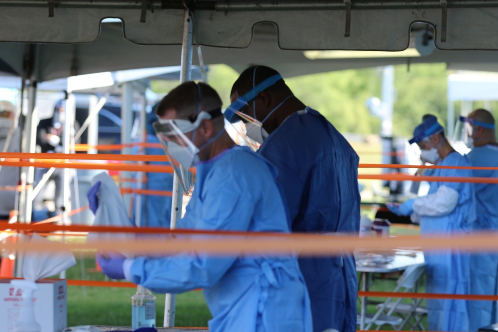 Texas Military Department Continues to Provide COVID-19 Testing Throughout Texas