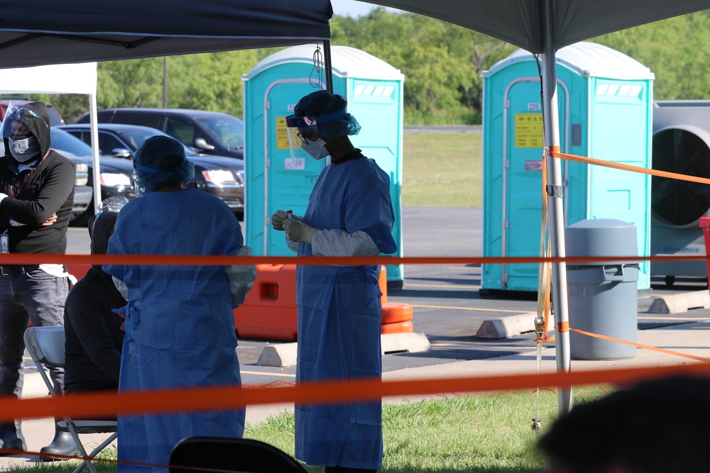 Texas Military Department Continues to Provide COVID-19 Testing Throughout Texas