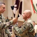 Lt. Col. Marcus D. Perkins recieves colors