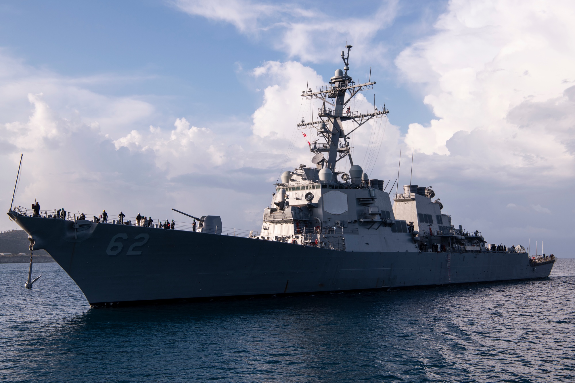 DVIDS - Images - USS Fitzgerald (DDG 62) arrives at Naval Station
