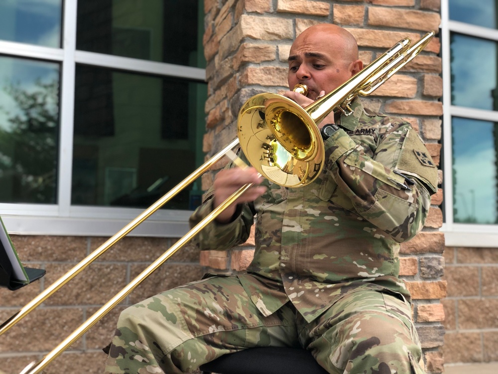 Band Practice, 4th Infantry Division Band