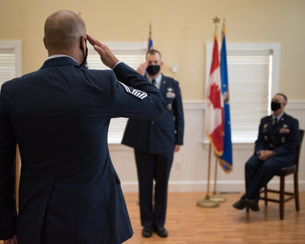 Lt. Col. Timothy Sheehan takes command of the 6th Space Warning Squadron