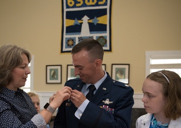 Lt. Col. Timothy Sheehan takes command of the 6th Space Warning Squadron