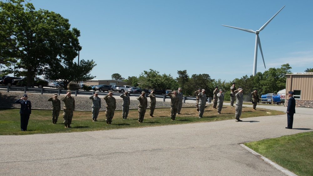 Lt. Col. Timothy Sheehan takes command of the 6th Space Warning Squadron