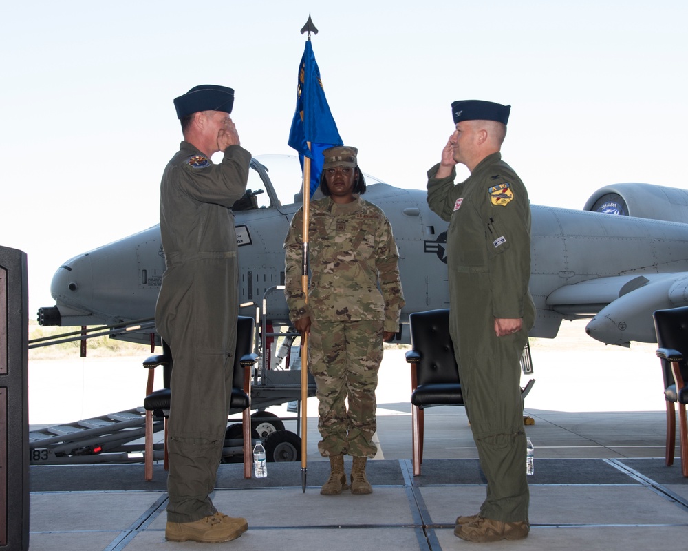 355th Fighter Group Change of Command