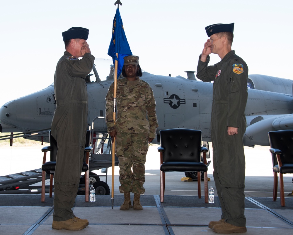 355th Fighter Group Change of Command