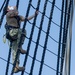 Sailors Assigned to USS Constitution Perform Sail Training