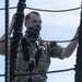 Sailors Assigned to USS Constitution Perform Sail Training